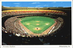 Veterans Stadium Philadelphia, PA Postcard Postcard