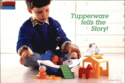 Tupperware Tells The Story! Postcard