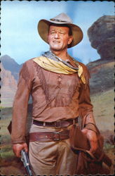 John "Duke" Wayne Postcard
