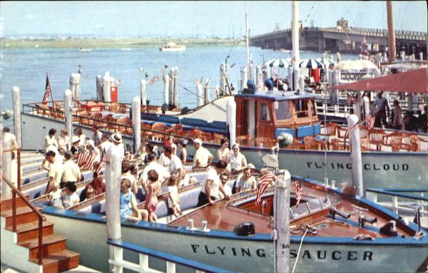 Flying Saucer World's Fastest Speed Boat Ocean City New Jersey