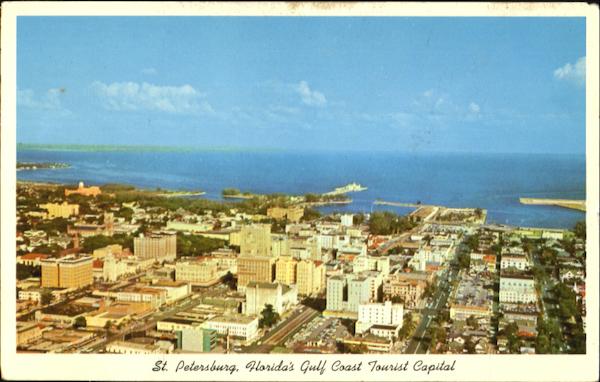 Aerial View Of St. Petersburg Florida