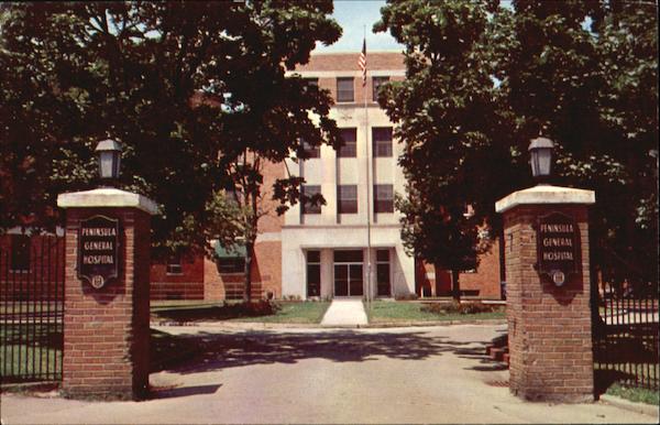 Peninsula General Hospital, South Division and Locust Sts Salisbury Maryland
