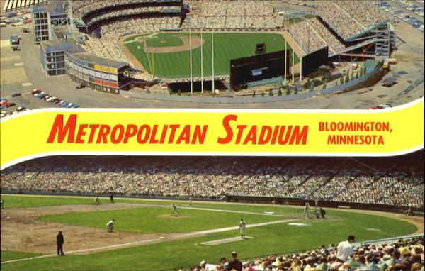 Home Of The Minnesota Twins Bloomington