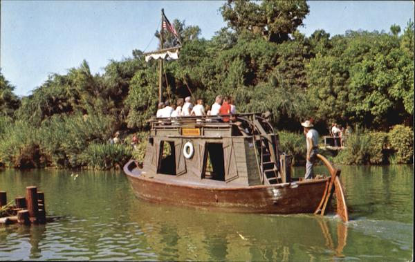 Keel Boat In Frontierland Disney