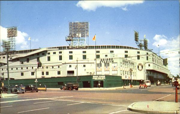 The Briggs Stadium Detroit Michigan