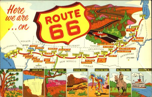 Route 66 Main Street Of America Scenic