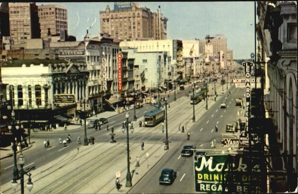 Canal Street New Orleans Louisiana