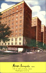 Manger Annapolis Hotel, 11th to 12th at H Sts., N. W. Washington 5 Postcard