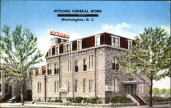 Hysong Funeral Home, 1300-N Street N.W Postcard