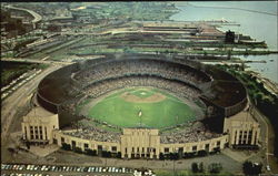 Cleveland Municipal Stadium Postcard