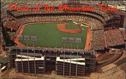 Aerial View Metropolitan Stadium, Aeri Postcard