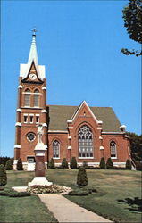 Swiss United Church Of Christ New Glarus, WI Postcard Postcard