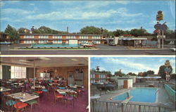 Western Skies Motor Inn & Restaurant, Highway 54 and Business 87 Dalhart, TX Postcard Postcard