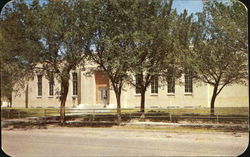 Panhandle-Plains Historical Society Museum, West Texas State College Campus Postcard