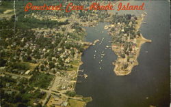 Pawtuxet Cove Warwick, RI Postcard Postcard