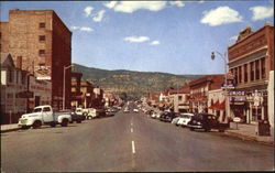 Business Section Of Raton Postcard