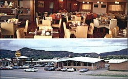 Sands Manor Motel & Restaurant, U. S. 87 & 64 Postcard