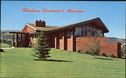 Montana Governor's Mansion Postcard