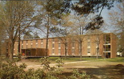 Bass Hall, WM. Carey College Postcard