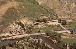 Hot Sulphur Springs Mineral Baths, Box 275 Colorado Postcard Postcard