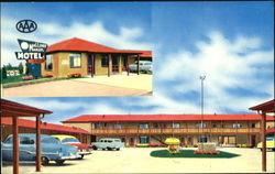 Mallory Manor Motel, 9600 W. Colfax Postcard