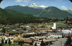 Vista Of Longs Peak Postcard