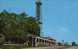 Mount Gayler Tower, U. S. 71 Mountainburg, AR Postcard Postcard
