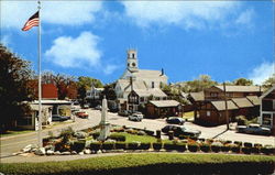 Seaview St. & Main St. Chatham, Cape Cod Postcard