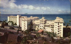 Two Of Hawaii's Famous Hotels Waikiki, HI Postcard Postcard