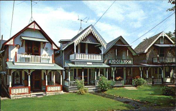 Camp Meeting Ground Cottages Oak Bluffs Massachusetts