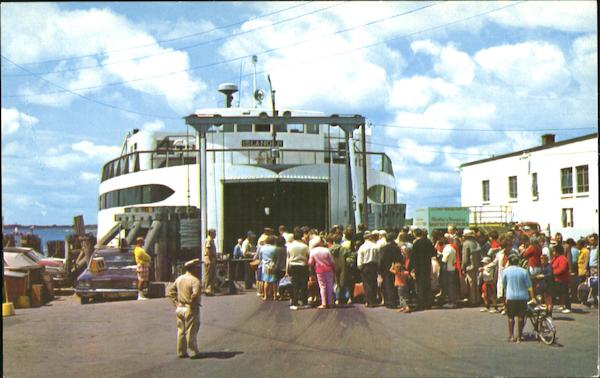 Island Ferry Boat Cape Cod Massachusetts