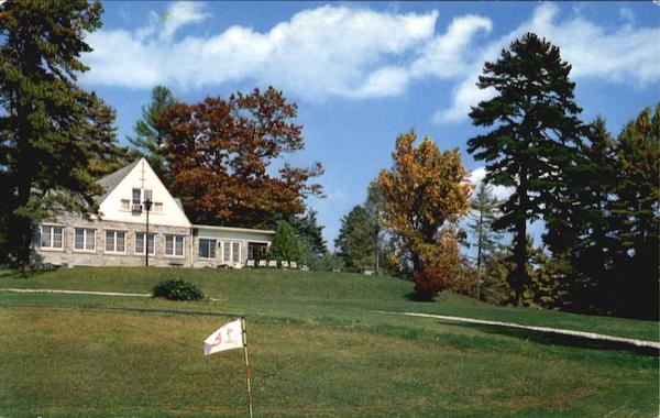 The Club House As Seen From Golf Course Hendersonville North Carolina