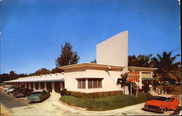 The Towne Motel, 1200 Brickell Ave Route No. 1 Miami Florida