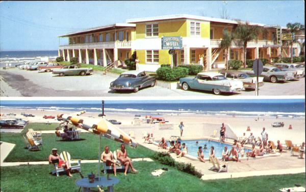 Copacabana Motel, 1201 S. Atalantic Ave. Highway A1A Daytona Beach Florida