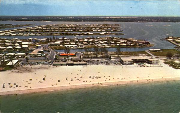 Looking East From The Gulf Of Mexico St. Petersburg Florida