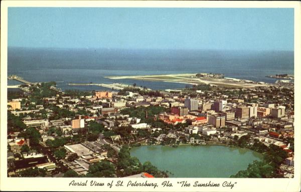 Arial View Of St. Petersburg Florida