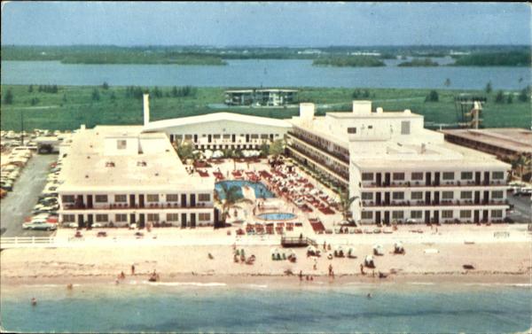 The Colonial Inn, On the Oceanfront at 161st St. Miami Beach Florida