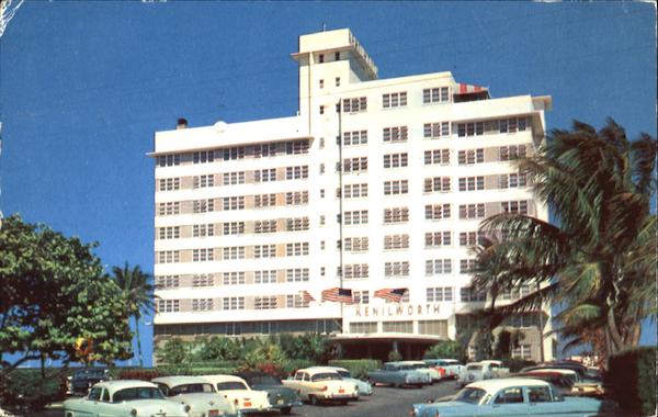 Kenilworth Hotel, Collins Avenue at 102nd Street Miami Beach Florida
