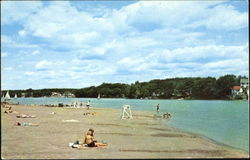 Lake Quinsigamond, Quinsigamond State Park Postcard