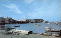 Old Nantucket Ship Massachusetts Postcard Postcard