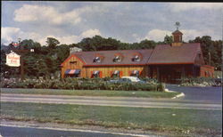 Red Coach Grilles Postcard