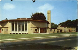 Church Of The Blessed Sacraments Holyoke, MA Postcard Postcard