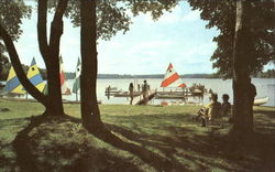 Pontoosuc Lake Postcard