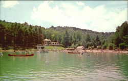 Laurel Park Lake Inn & Cottages Hendersonville, NC Postcard Postcard