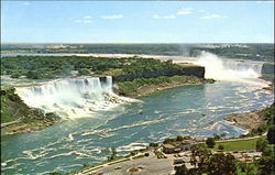 General View Of Niagara Falls Ontario Canada Postcard Postcard