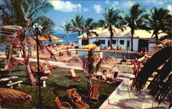 Henri Apartments, 2300 South Ocean Drive Postcard