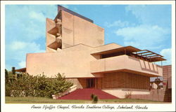 Annie Pfeiffer Chapel, Florida Southern College Postcard