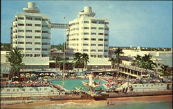 Sherry Arontenac Hotel, On the Ocean at 65th Street Postcard