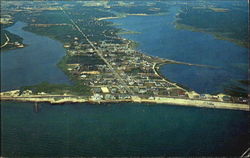 Air View Of Mari Vista (Maravista) Postcard