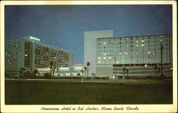 Americana Hotel In Bal Harbor Postcard